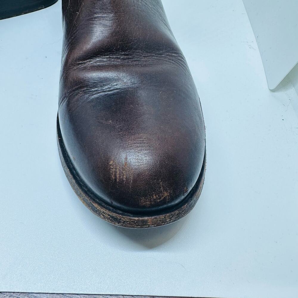 Vintage Frye Melissa Button Cognac Tall Riding Boots size  7 - Picture 6 of 11